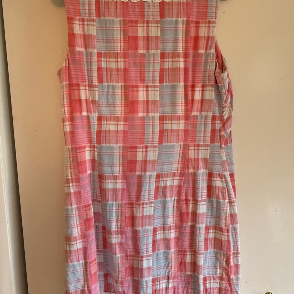 Vineyard Vines Pink and White Sleeveless Sundress - Picture 2 of 7
